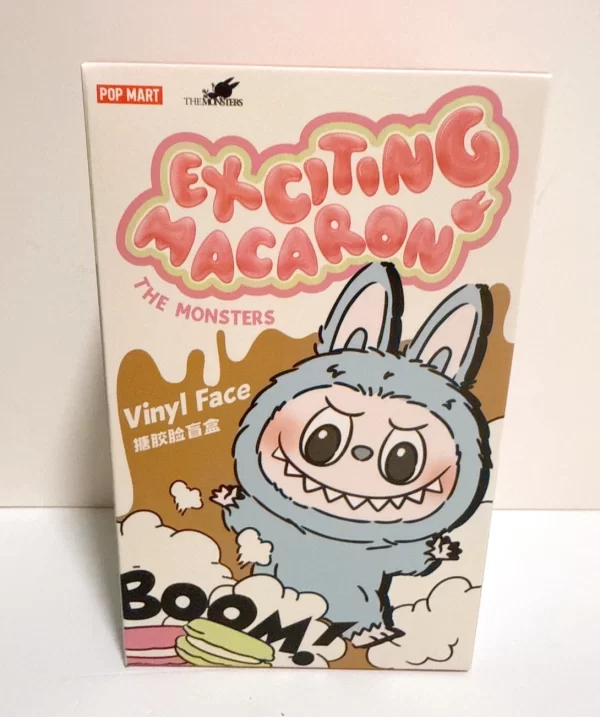 POP MART LABUBU THE MONSTERS Exciting Macaron Vinyl Face Plush Blind Box