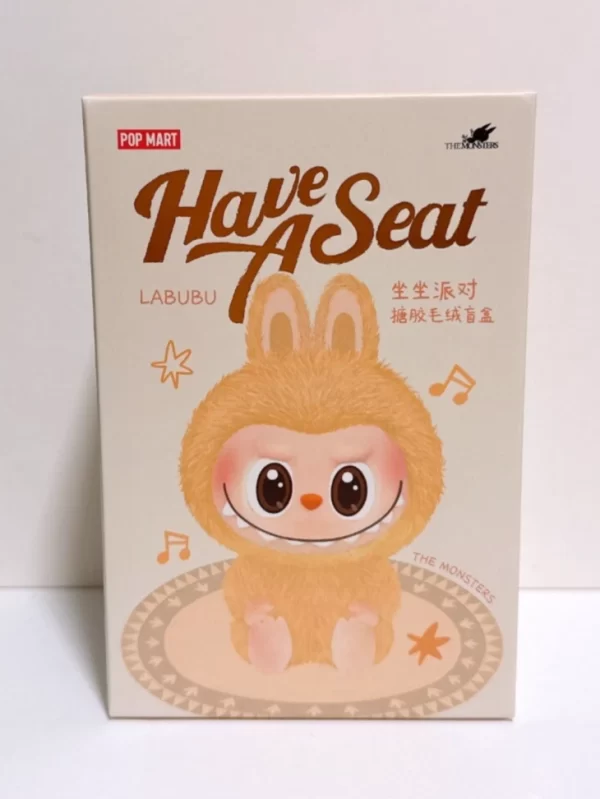 POP MART LABUBU THE MONSTERS Have a Seat Vinyl Plush Blind Box